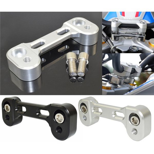 

handlebar riser adapter rise bar height up +20mm & moves 17mm backward for g310r g310gs g 310 r gs 2016 2017 2018 2019 2020