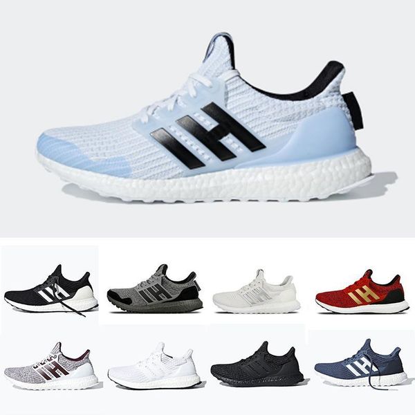

2019 game of thrones x ultra 4.0 house mens running shoes orca white burgundy primeknit sports trainers men women sneakers