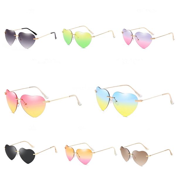 

11colors heart glasses heart-shaped sunglasee heart-shaped heart-shaped sunglasee inx of people love retro oversized mirror style w, White;black