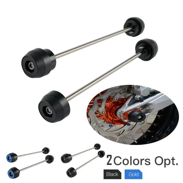 

for husqvarna vitpilen 701 2018 2019 svartpilen 701 2019 2020 motorcycle front rear axle sliders protector aluminum delrin