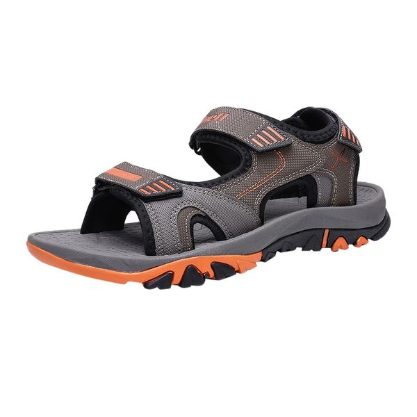 

sagace outdoor fashion men sandals summer men shoes casual shoes breathable beach sandals sapatos masculinos plus size 39-45, Black