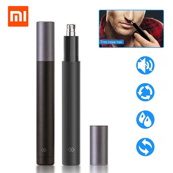 

mijia electric mini nose hair trimmer hn1 portable ear nose hair shaver clipper waterproof safe cleaner tool for men