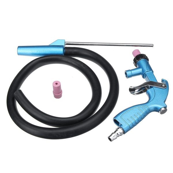 

sandblaster air siphon feed blasting kit with ceramic nozzle tips sand suction pipe abrasive tool power tool sprayer