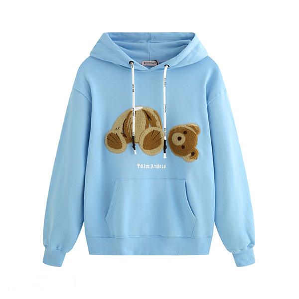 

wholesale 2019 popular logo cartoon cartoon embroidered sweater young couple hoodie, Black