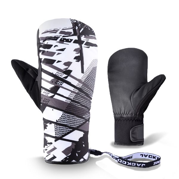 

goat leather palm windproof and waterproof ski snow sport gloves latest design durable ski heated gloves