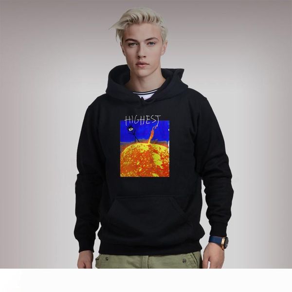 

19fw travis scott hoodies hitr sun hooded sweatshirt men women pullover casual street sweater long sleeve outdoor hfymwy344, Black