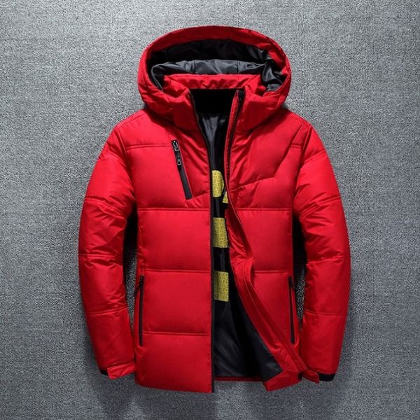 

designer down jackets mens luxury short outdoor leisure warm hooded coat mens fashion casual parkas down coats plus size quality, Black