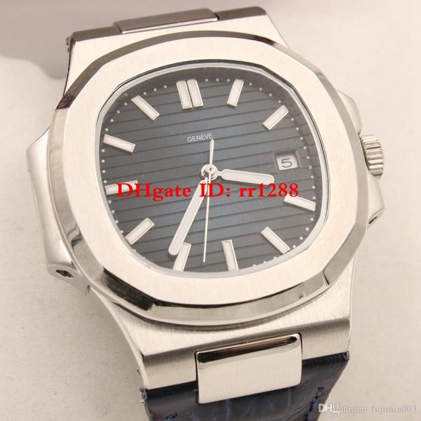 

4 color new nautilus 5711g-001 5711 40mm automatic machinery mens watches wristwatches, Slivery;brown