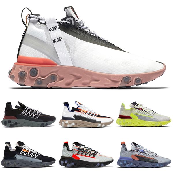 

2020 new react lw wr mid ispa men running shoes ghost aqua anthracite blue orange gun smoke women mens trainers sports sneakers 36-45