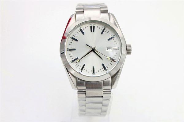 

wholesale full stainless wristwatches back transparent glass hollow movement automatic mechanical watches men simple fashion designer watch, Slivery;brown