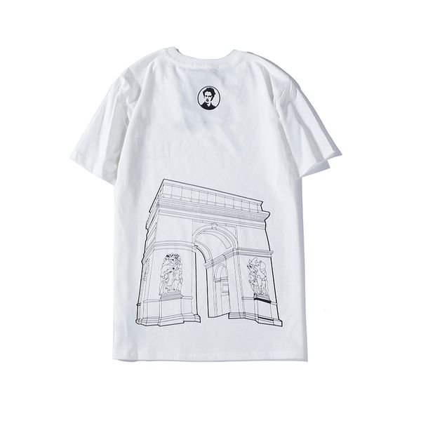 

2020 новое прибытие бренда дизайнер мужчины женщины tshirt азиатский размер s-2xl горячие продажа летние рубашки моды кастрировать лето с ко, White;black