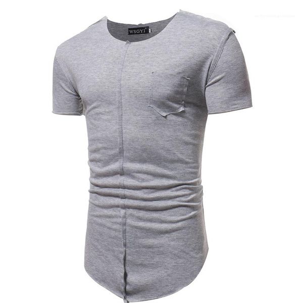 

tshirts solid color printed short sleeve panelled pocket designer casual mens clothing summer mens designer, White;black