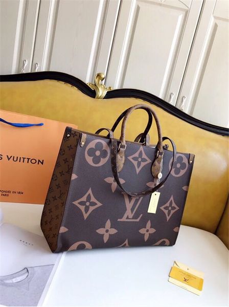 

brand new elegant l tote women genuine leather pactchwork handbag chain shoulder bags surene pochette purse shopping bag large wolum