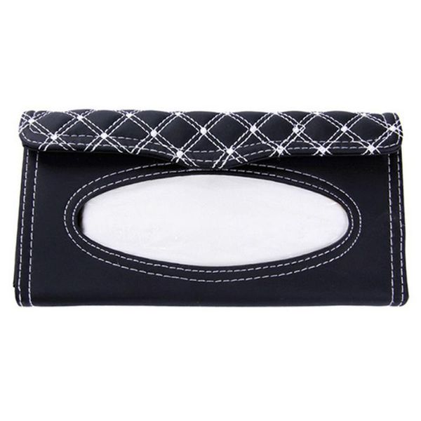 

горячие автомобилей солнцезащитный козырек tissue box автоаксессуары держатель бумаги салфетка клип кожи новая 2019