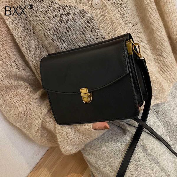 

bxx] винтаж кожа pu твердые сумки цвета для женщин 2019 нового конструктора малого плеча сумки женщина путешествие сумка hj280