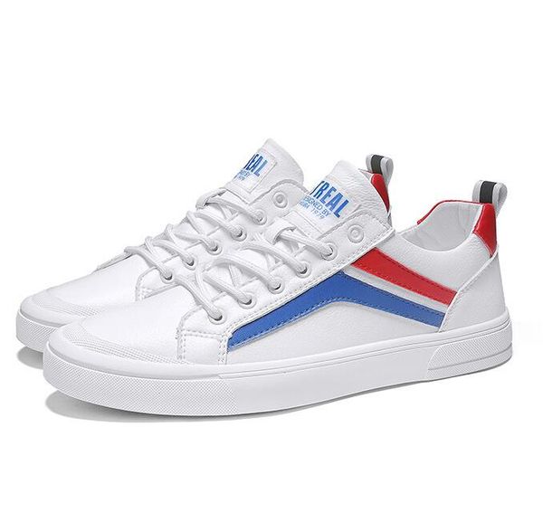 

new fashion street cool men shoes leather casual shoes man leather loafers flats, Black