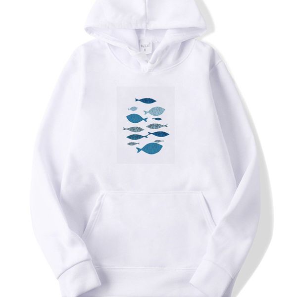 

plant deer printed hoodies men women fashion casual hooded sweatshirts streetwear oversized pullover outerwear hentai hoodie, Black