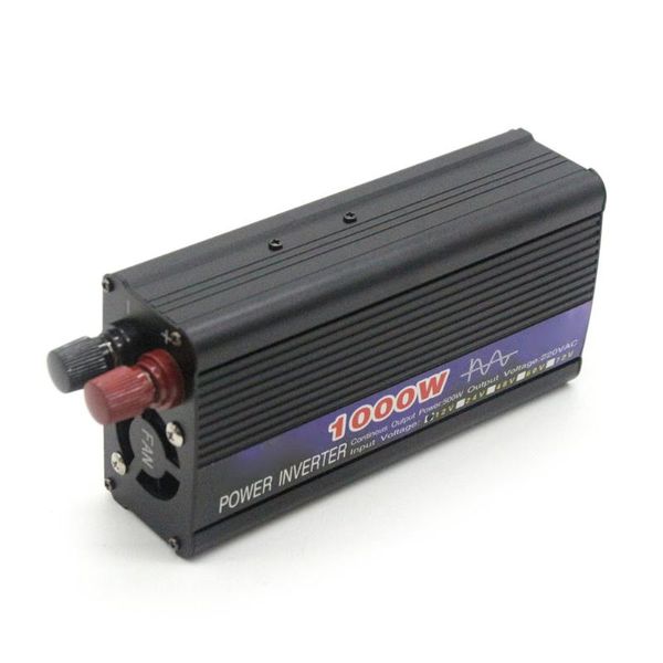 

1000w pure sine wave intelligent string inverter 12v/24v/48v/60v to 220v power inverter car converter adapter car