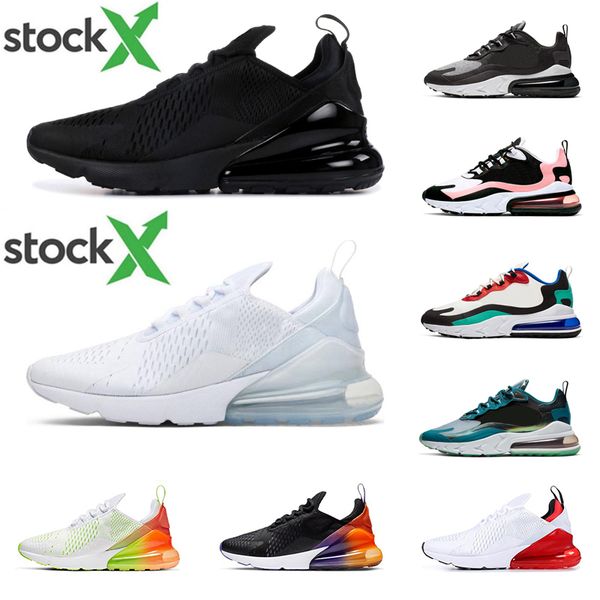 

stock react men women running shoes triple black white p blue summer gradients bauhaus sea green reggae trainer sport sneaker