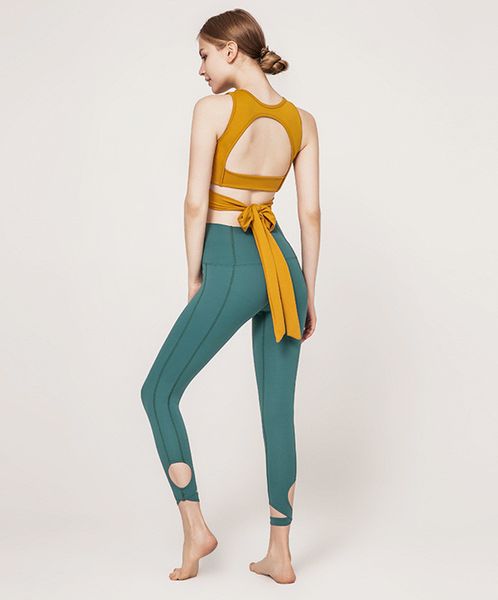 

женская йога костюм спортивная одежда йога бюстгальтер галстук бабочка красота назад спорт фитнес брюки сексуальные танцевальные леггинсы бр