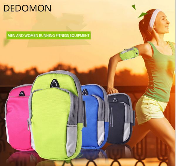 

4-6 inches running jogging phone bag sports wrist bag running arm ,outdoor waterproof nylon hand for camping hiking