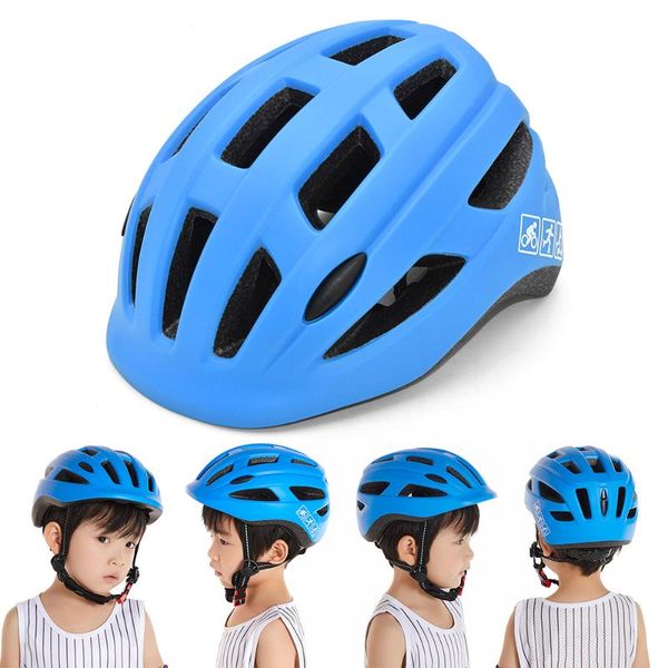

kids bike helmets lightweight cycling skating sport helmet boys girls bicycle protective helmet integrated molding safety, Black