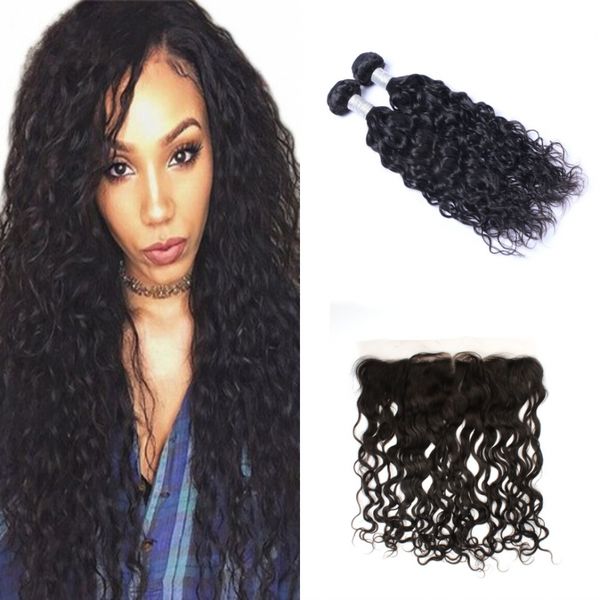 2019 Brazilian Human Hair Bundles With Frontal Unprocessed Virgin