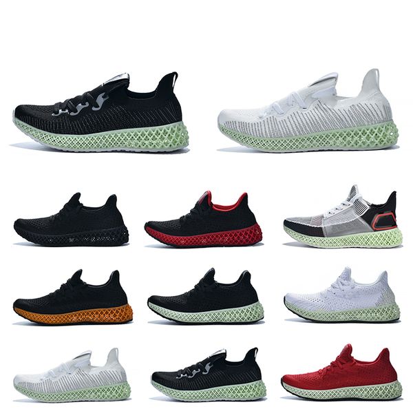 

2019 Futurecraft 4d Running Shoes Black White Yellow Designer Alphaedge 4d Mens Training Chaussures Designer Sports Sneakers EUR 38-47