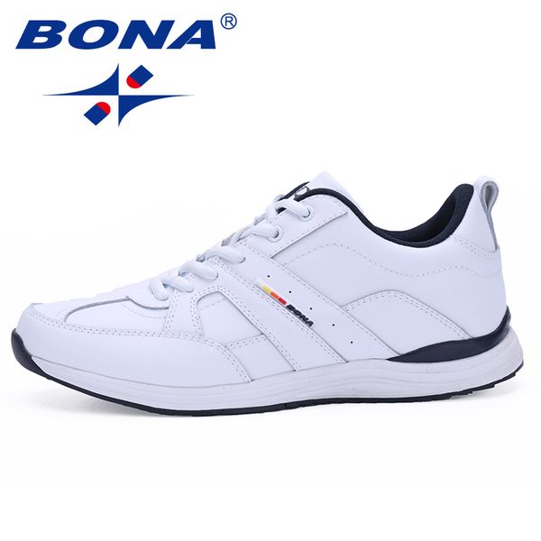 

bona new arrival typical style men running shoes outdoor walking jogging sneakers comfortable athletic shoes fast y200612, Black