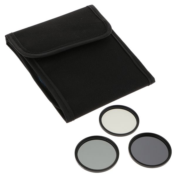 

55mm digital filter kit, with nd2, nd4, neutral density 8 ( nd8 )filters and storage case