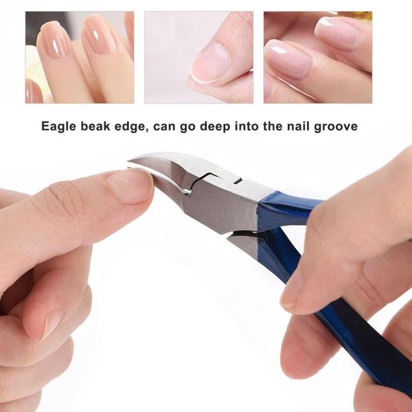 

professional cuticle nipper+ nail hook nail art tools kit dead skin finger and toe clipper cutter art manicure accessories