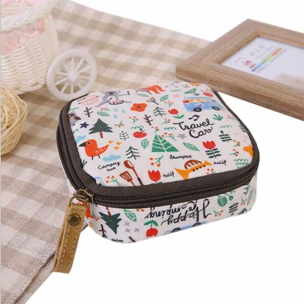 

2020 zipper lady toiletry cosmetic bag korea style wash organizer creative pouch travel cosmetic cases dropshipping