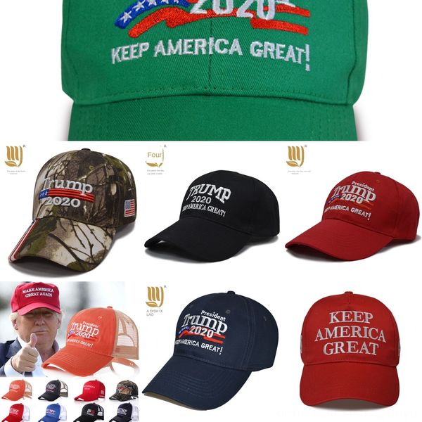 

tewzq два стиля вышивки хлопок регулируемая дышащая шляпа америка 2020 keep trump great baseball cap outdoor trump unisex caps, Blue;gray