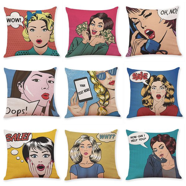 

cushion cover cotton linen square throw pillow case sofa waist cushion cover cojines decorativos para sof decorative pillows