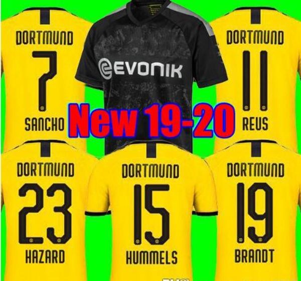 

19 20 top # 11 reus home soccer jersey жела ђболка индивидђалне # 22 pulisic # 44 batshuayi # 10 m.gotze клђбн Black;yellow