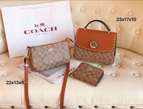 

three-piece women's bag designers handbag designers luxury handbag purse luxury clutch leather shoulder bag 40156 -7