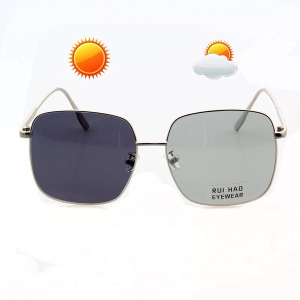 

фотохромные солнцезащитные очки женщины моды поляризованные очки унисекс дизайн солнцезащитные очки rui хао очки отдыха вождения очки, White;black