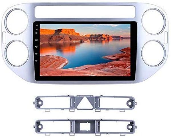 

9-дюймовый android 9,0 автомобиль радио видео плеер для vw volkswagen tiguan 2010-2015 с gps bluetooth usb 3g wifi 1080p