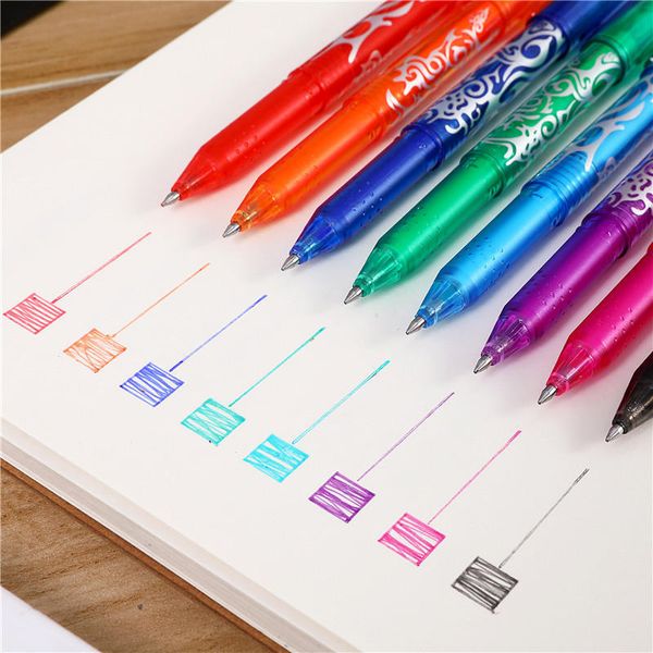 

preferential price colorful erasable gel pens blue black sales gifts boutique student stationery office pen writing