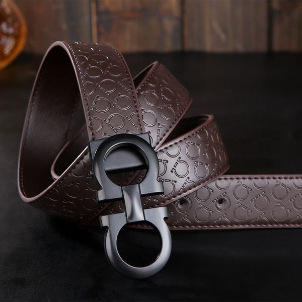 

designer belts luxury belts for men big buckle belt fashion mens leather belts wholesale 88, Black;brown