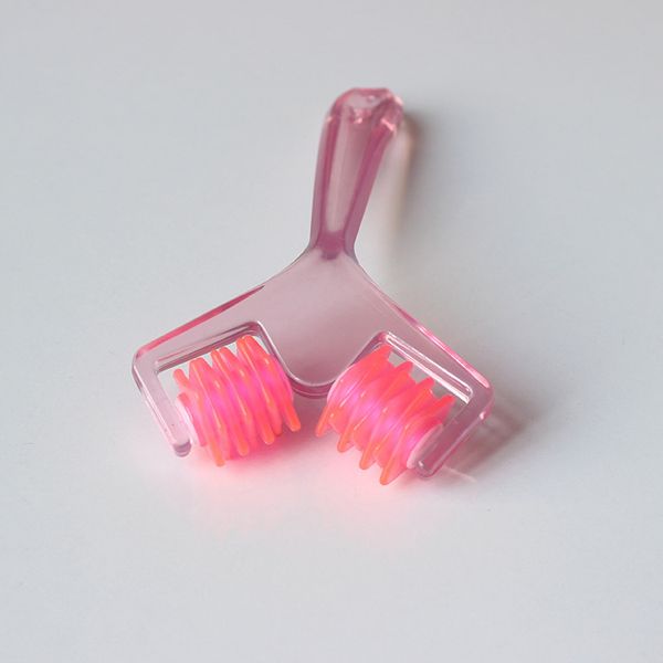 

thin chin massage organ face massage wheel scattered plume wheel design remove double chin tool 816