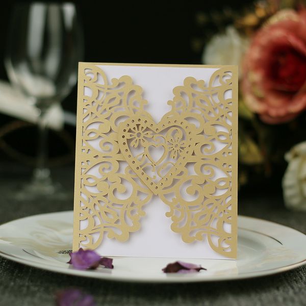 

10pcs invitation cards invitation holders for wedding birthday party anniversary