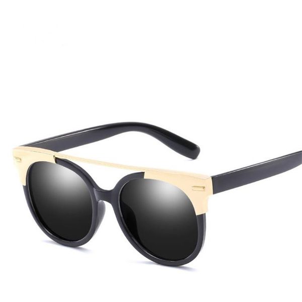 

fashion retro sunglasses women & men color film sun glasses anti-uv spectacles alloy frame eyeglasses sun glasses a, White;black