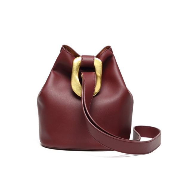 

красный черный белый женщин сумки дизайнер мешок плеча высокого качества натуральной кожи последней дамы плеча мешок креста тела