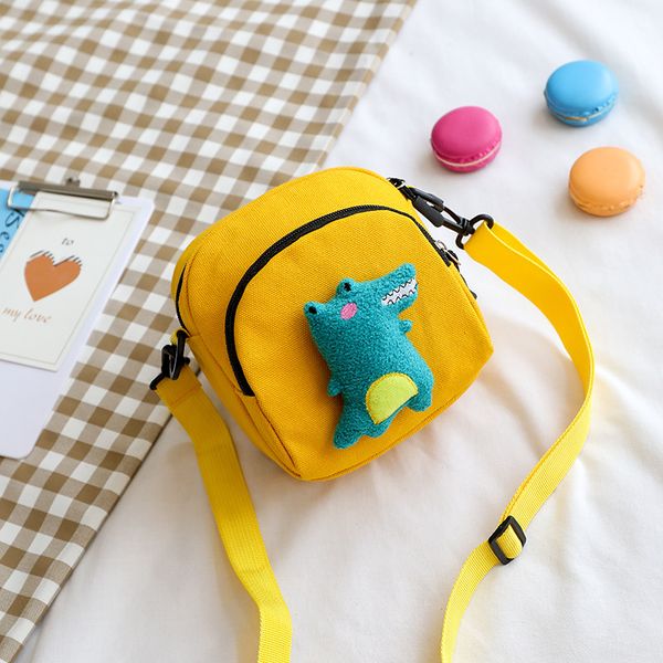 

cartoon cute small bag female new 2020 summer korean version of the canvas bag mini wild one-shoulder messenger