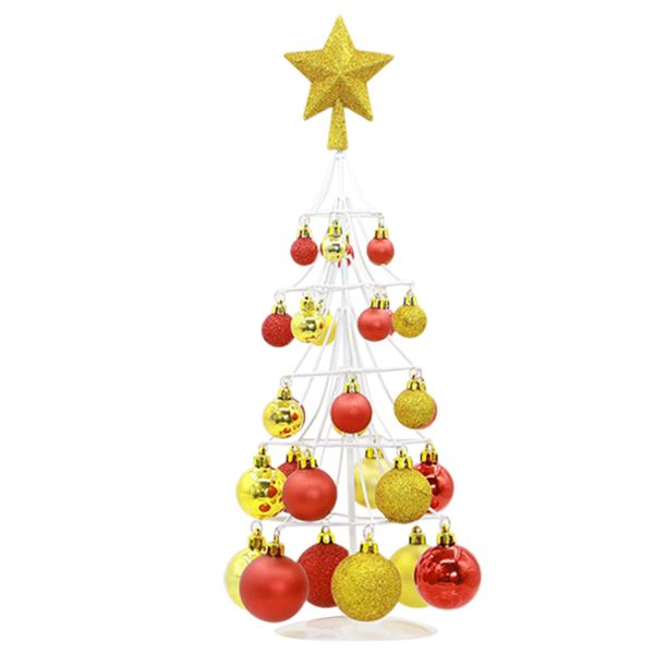 

layout party supplies tree star home craft gift holiday ball tower mini decoration exquisite christmas ornament new year