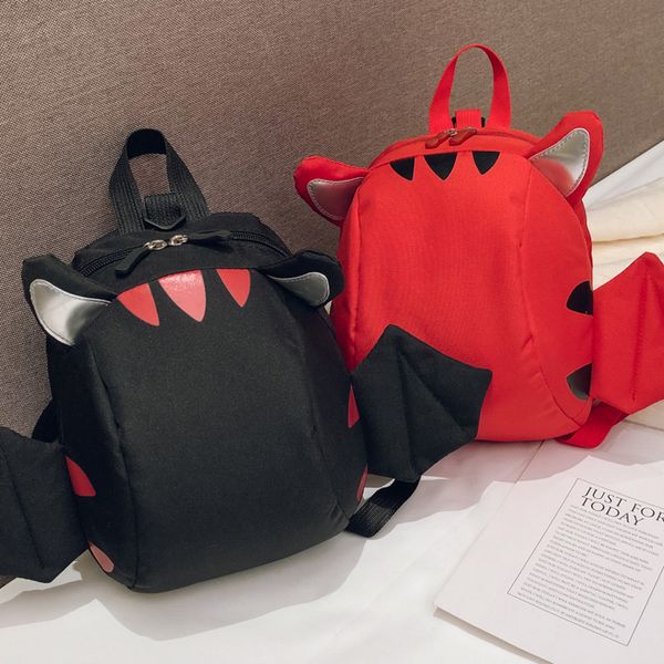 

new waterproof nylon backpack for women girls school cartoon school bags anti-lost children's bag cute backpack mochilas