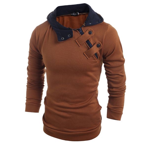 

Men New Drop shipping Brand new fashion men Slim casual men's discount sweater 4 colors jacket winter warm hat top coat plus 3XL