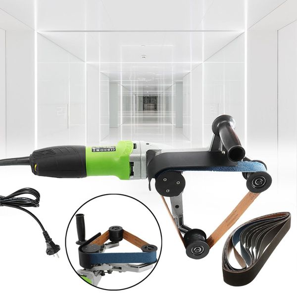 

шлифовальные машины пояса трубки нержавеющей стали меля полируя машину волочения провода обрабатывая полируя инструмент 110в / 220в