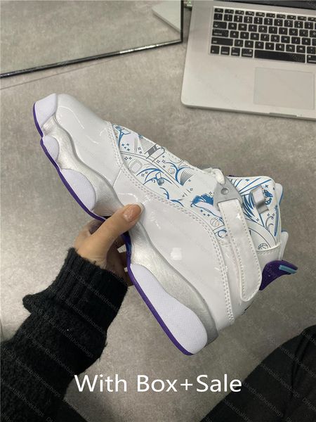

fashion j6s basketball shoes vi new 6 rings women men sports shoes sneaker for men with box and socks